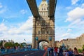 Tower Bridge scene London United Kingdom