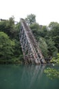 Bridge fell into the river