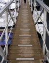 Bridge in fishing port