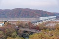 The Bridge of Freedom at Imjingak, Republic of Korea Royalty Free Stock Photo