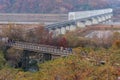 The Bridge of Freedom at Imjingak, Republic of Korea Royalty Free Stock Photo