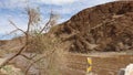 Bridge at the Gaub river in Namibia with much water after heavy rainfalls