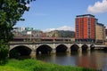 Bridge in Glasgow, Scotland Royalty Free Stock Photo