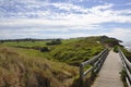 Bridge on Golf Course Beach Back Drop