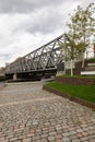 Bridge in Hafencity Royalty Free Stock Photo
