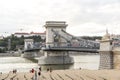 Chain bridge in Budapest