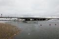Bridge between Helsinki and Espoo. Royalty Free Stock Photo