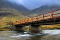 Bridge on highlands Royalty Free Stock Photo