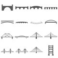 Bridge Icons Set