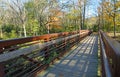 The bridge in Indian Mound Reserve