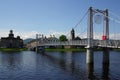 Bridge in Inverness, Scotland Royalty Free Stock Photo
