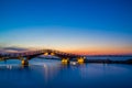 Bridge on the Ionian island of Lefkas