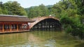 Itsukushima Shrine, Miyajima, Hiroshima, Japan. Royalty Free Stock Photo