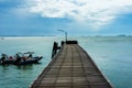 The bridge khao laem ya-mu kho samet national park it is place a