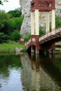 A bridge in Khaomountain Ngoosnake Rock Park