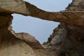 Bridge of La Ventana Arch, El Malpais, New Mexico Royalty Free Stock Photo