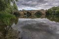 The bridge of la vizana is of Roman origin and is the limit between the provinces of Zamora and LeÃÂ³n Spain