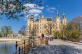 Bridge leading to the castle in Schwerin