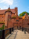 Bridge leading to High Castle in Malbork