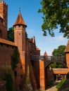 Bridge leading to High Castle in Malbork