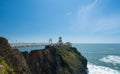 Bridge leading to the lighthouse at Point Bonita Marin County Royalty Free Stock Photo