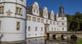 Bridge leading to the Neuhaus castle in Paderborn