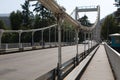 The bridge leads to the park Borjomi