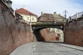 The Bridge of Lies. Cityscape of Sibiu.