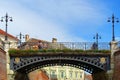 The Bridge of Lies. Cityscape of Sibiu.