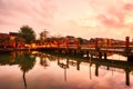 Bridge of Lights at Dusk, Hoi An Royalty Free Stock Photo