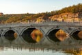 Bridge at Lingyan Temple Royalty Free Stock Photo