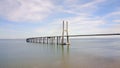 Bridge Lisbon, Portugal - Vasco da Gamma Royalty Free Stock Photo