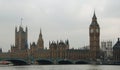 Bridge & London parliament Royalty Free Stock Photo