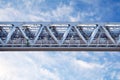 Bridge from a metalwork Royalty Free Stock Photo