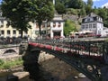 Bridge in Monschau Royalty Free Stock Photo