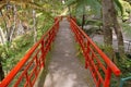 Bridge in the Monte Palace Tropical Garden Royalty Free Stock Photo