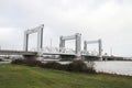 The bridge with the most malfunction in the Netherlands ; The botlekbrug on Motorway A15 at Rotterdam in the Netherlands