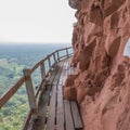 Bridge on mountain