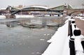 Bridge named after Bogdan Khmelnistky in Moscow.