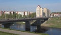 Bridge named after the hero of the Soviet Union Blokhin, Vitebsk. Belarus