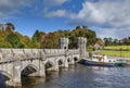 Bridge near Ashford Castle, Ireland Royalty Free Stock Photo