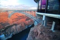 Bridge Near Glen Canyon Dam Royalty Free Stock Photo