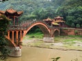Bridge near Leshan Royalty Free Stock Photo