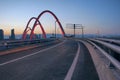 Bridge nightscape Royalty Free Stock Photo