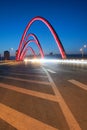 Bridge nightscape Royalty Free Stock Photo