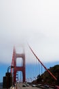 The golden gate bridge in Sanfrancisco Royalty Free Stock Photo