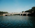 The castle bridge of osaka castle Royalty Free Stock Photo