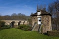 Bridge and Orne River, Clecy Royalty Free Stock Photo