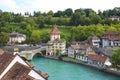 Bridge over Aare river in Bern, Switzerland Royalty Free Stock Photo