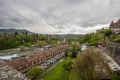 Bridge over Aare river in Bern Royalty Free Stock Photo